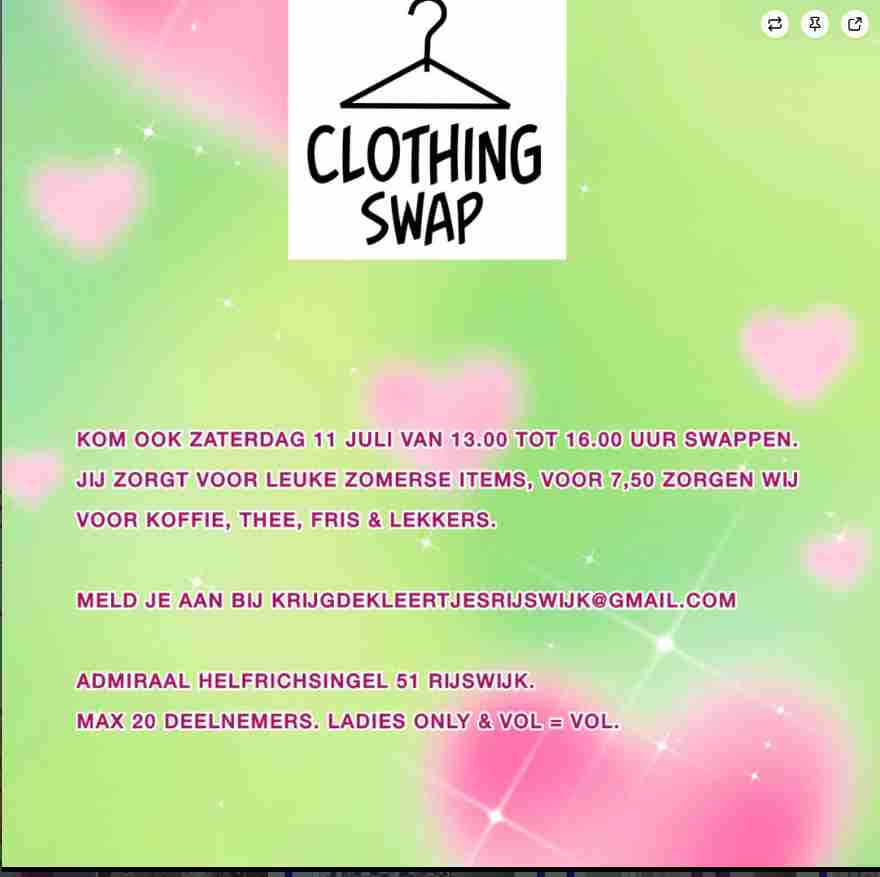 clothing swap rijswijk