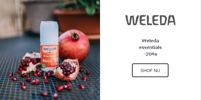 weleda korting20